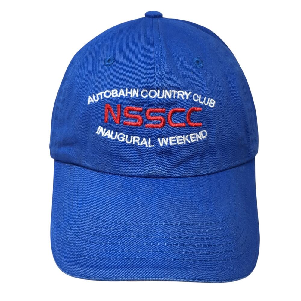 Autobahn Country Club Inaugural Weekend Slideback Hat Blue One Size